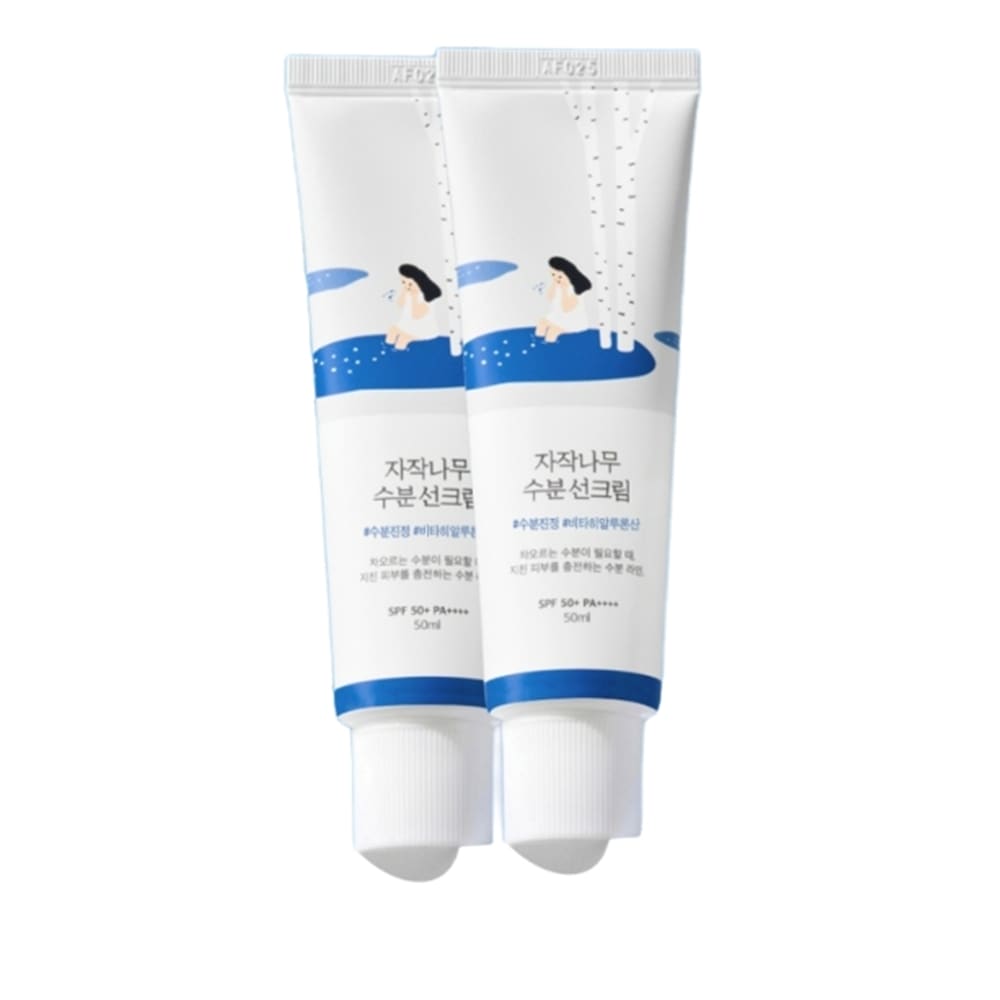 白樺水分サンクリーム50ml X 2本（SPF 50+PA++++）