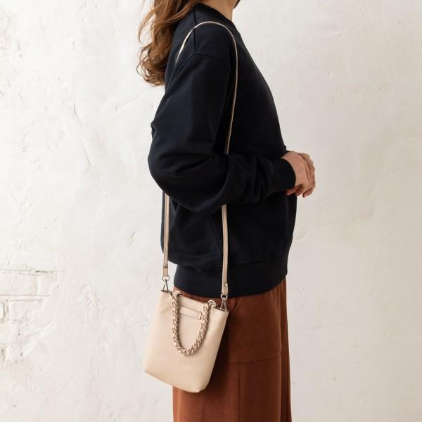 ハンドバッグ ショルダーバッグ カミッラ 2WAY ミニバック ベージュ レディース BS9590 GRN