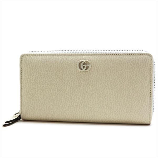 長財布 レディース Wallet ラウンドファスナー ホワイト 456117 17WEN 9022 ギフトラッピング無料