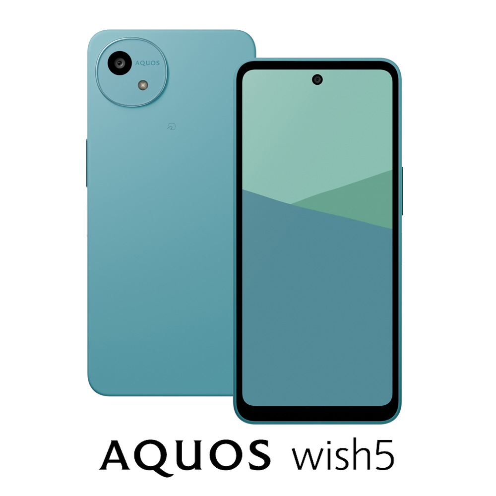 SHARP（シャープ） SH-M32-G AQUOS wish5（4GB/128GB）　ワカバ（SIMフリー版） SHM32G