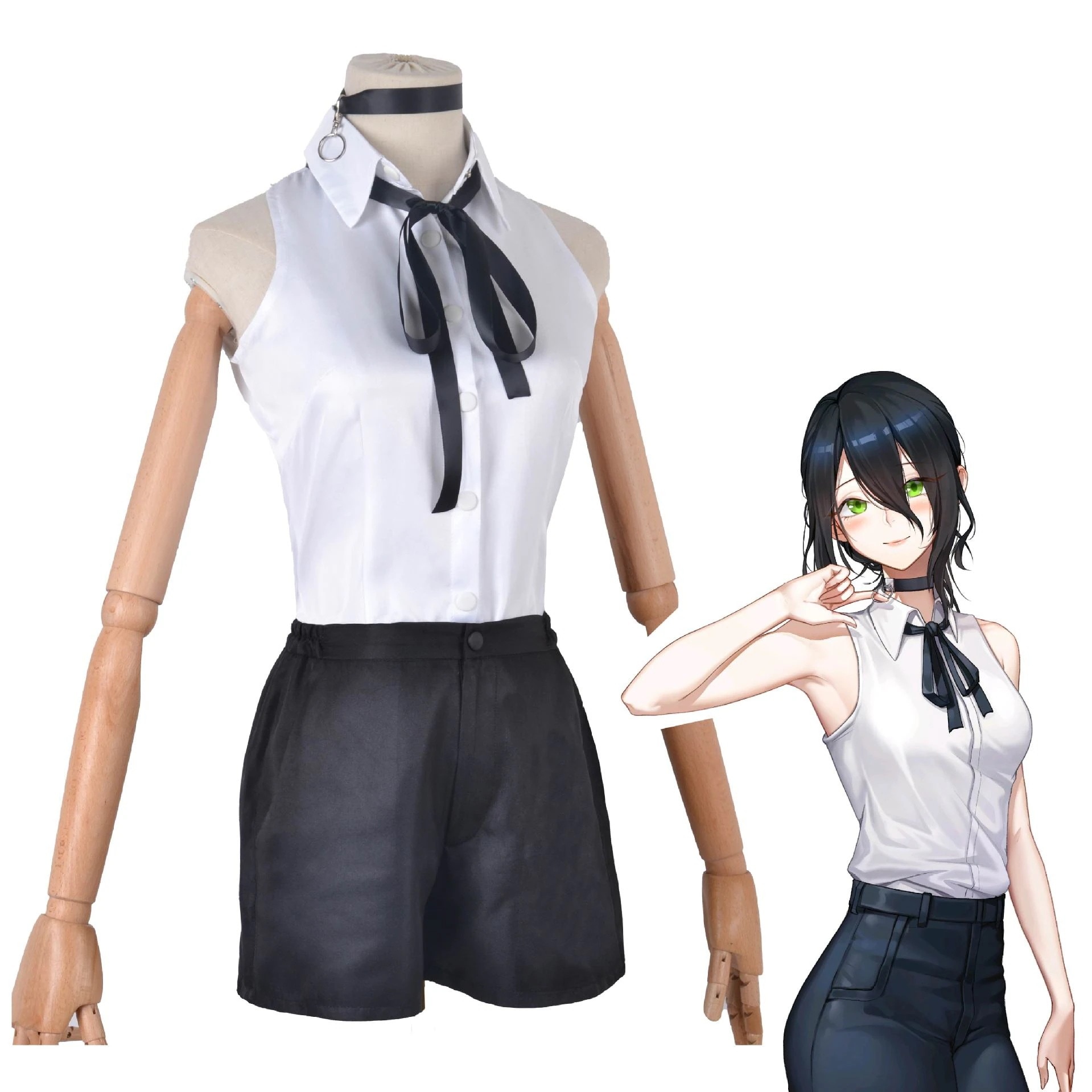 チェーンソー人cos服レイセcos服爆弾悪魔レイセコスプレ衣装フルセット女今日は30パーセント
