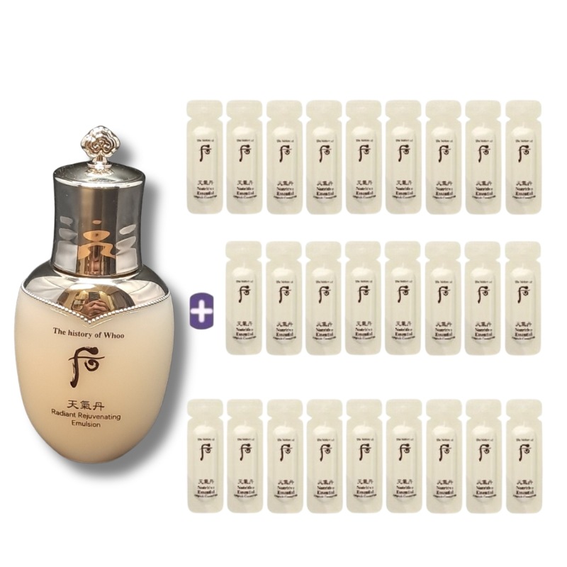 チョンギダン ファヒョン ユン アンプル 90枚 + チョンギダン リジュブレイティング エマルジョン 1本 / サンプル