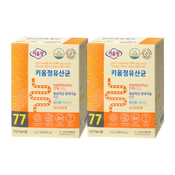 キウム ジョン乳酸菌 2gX30包 2箱(2ヶ月分)+1箱 - 77億ウォン オーダーメード乳酸菌