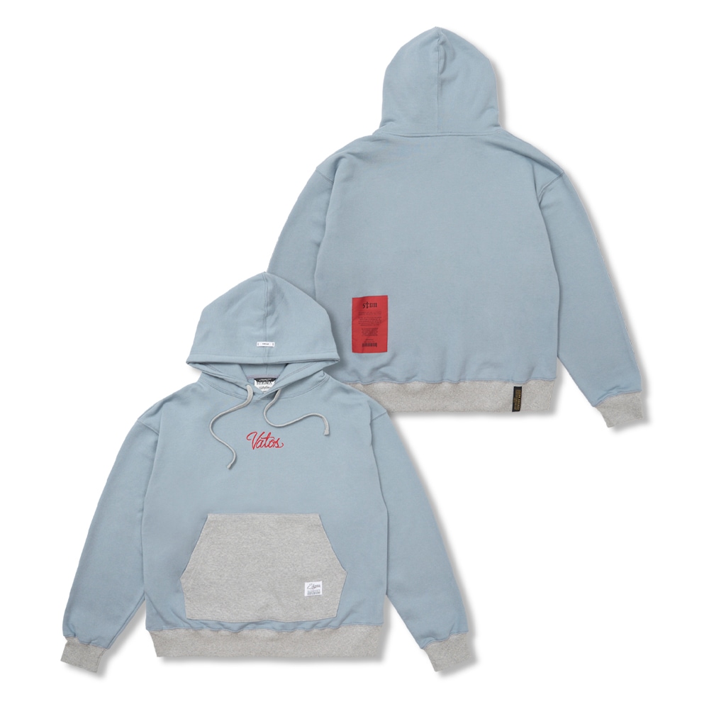 Vatos Mix Oversized Hoodie Sky Blue 14,570円