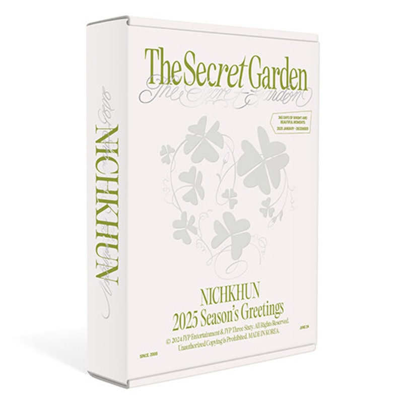 NICHKHUN 2025 Seasons Greetings [The Secret Garden]