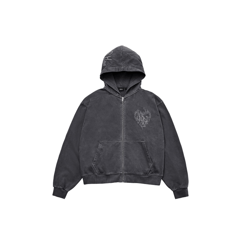 BY ENHYPEN SUNGHOON 109 ZIP-UP HOODIE / CHARCOAL VER / POP-UP / ENHYPEN MD / グッズ