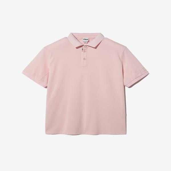 [FILA] ベーシック綿ピケカラーTシャツ (FS2TSH2231U_LPK)