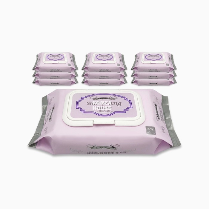 Babyrang original wet wipes-refill(100count)
