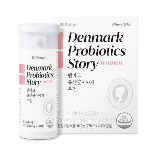 Denps デンマークプロバイオティクスストーリーウーマン60カプセル (2ヶ月分) / 膣健康 / 女性乳酸菌