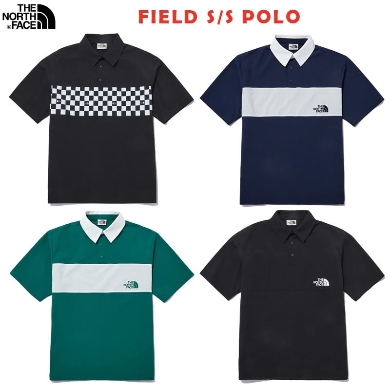 韓国正規品保証 関税負担なし NT7PP00J FIELD S/S POLOデイリー 基本 着装 男子 女子 人気 韓国 ファッション 男女共用 アウトドア