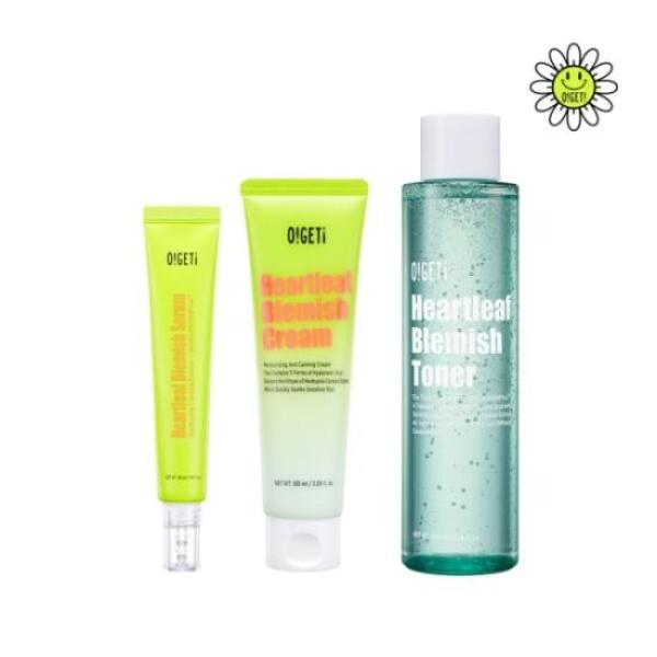 オゲット ドクダミ水分鎮静3種(トナークリームセラム)