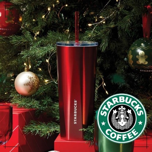 STARBUCKS公式 SS コールドコップ Joyful Escher Cold Cup 710ml