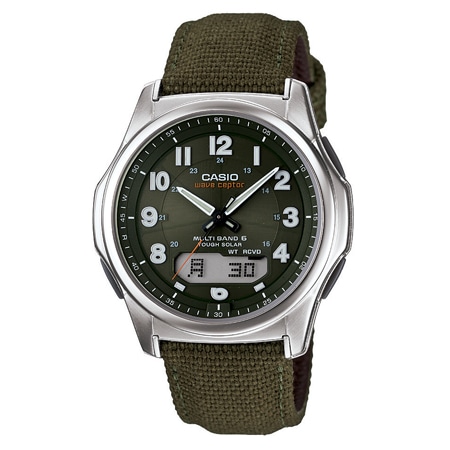 カシオ 【国内正規品】wave ceptor　MULTIBAND6 デジアナ ソーラー電波時計 WVA-M630B-3AJF