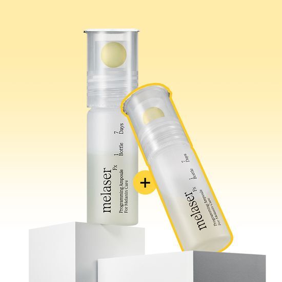 [1+1][HyukヒョクPICK]メルレーザープログラミングアンプル10ml+10ml(急速トーンアップ/凍結乾燥ボール)