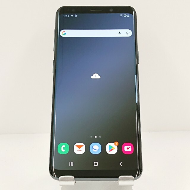 Galaxy S9 SCV38 au チタニウム グレー 送料無料 本体 c19991 【中古】