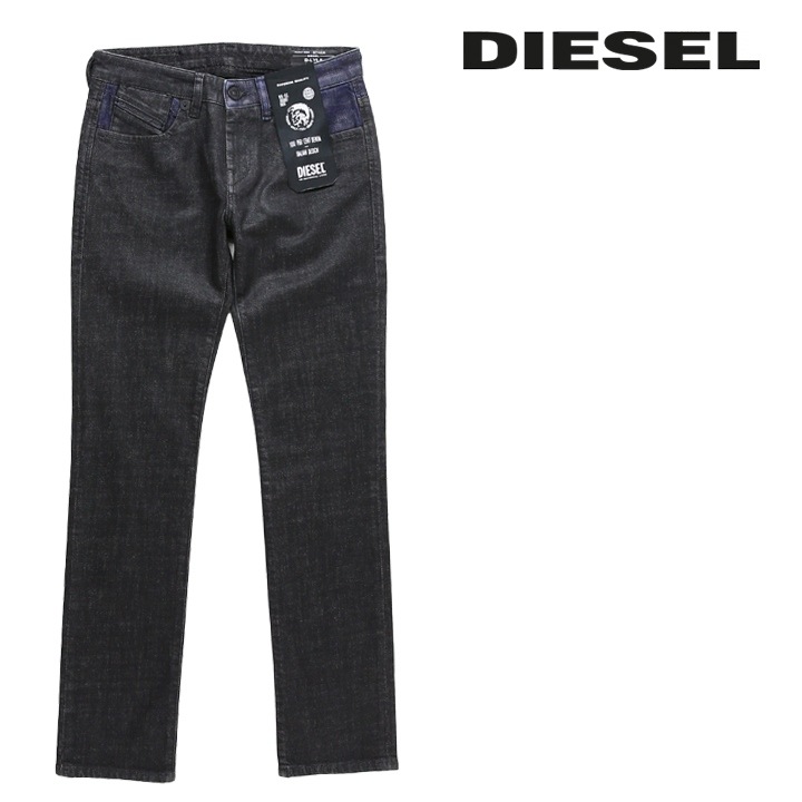 【W25L32】【W27L32】ジーンズ デニム パンツ レディース D-LYLA コーティング加工 切替 die-l-p-e8-745