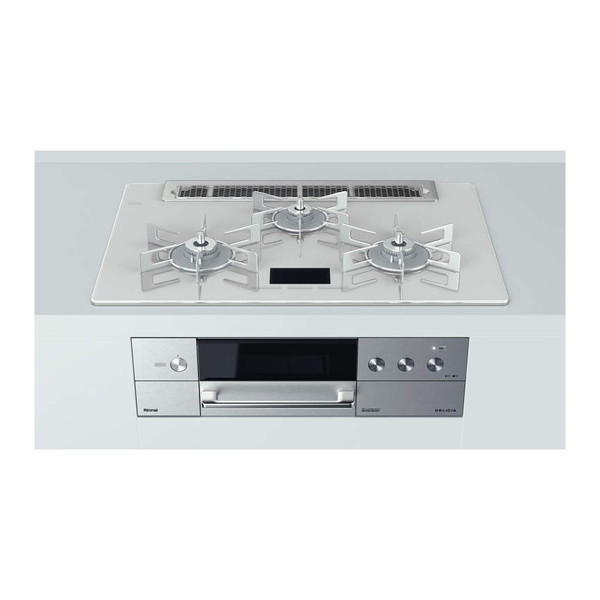 RHS71W31E14VCASTW-13A アローズホワイト DELICIA [ビルトインガスコンロ (都市ガス用両側強火力幅75cm)]