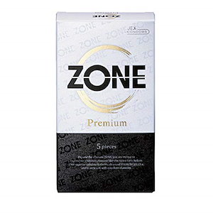 【３個セット】ジェクス コンドーム ZONE(ゾーン) プレミアム 5個入×３個セット