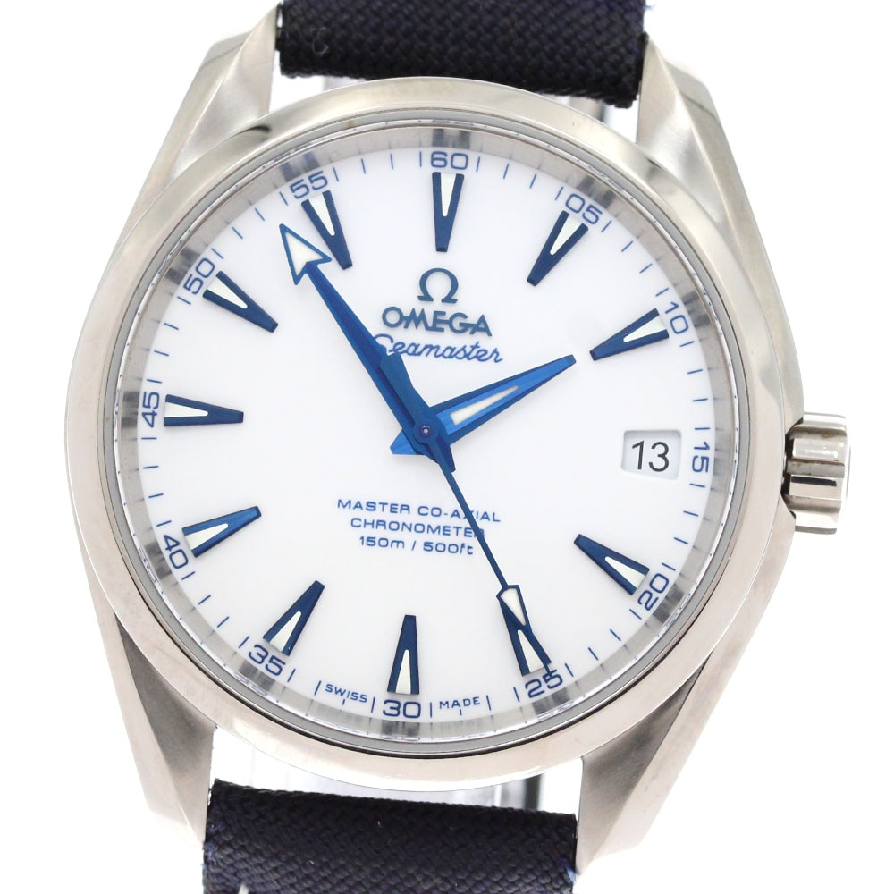 オメガ OMEGA 231.92.39.21.04.001 シーマスター アクアテラ 150M グッドプラネット 自動巻き メンズ 保証書付き_869016【中古】