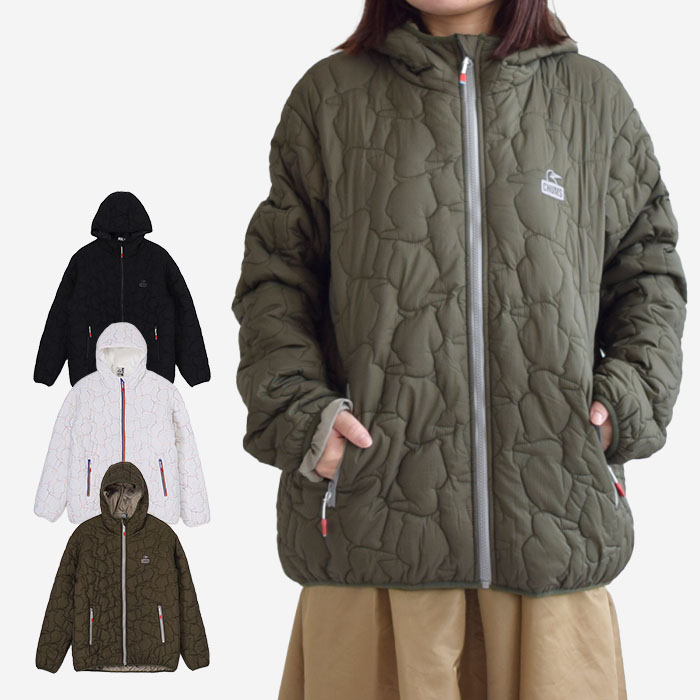 アウター パーカー ジャケット ブービーステッチパテッドフーディ メンズ レディース ユニセックス 長袖 キルティング M L XL 全3色 CH04-1415 17,424円