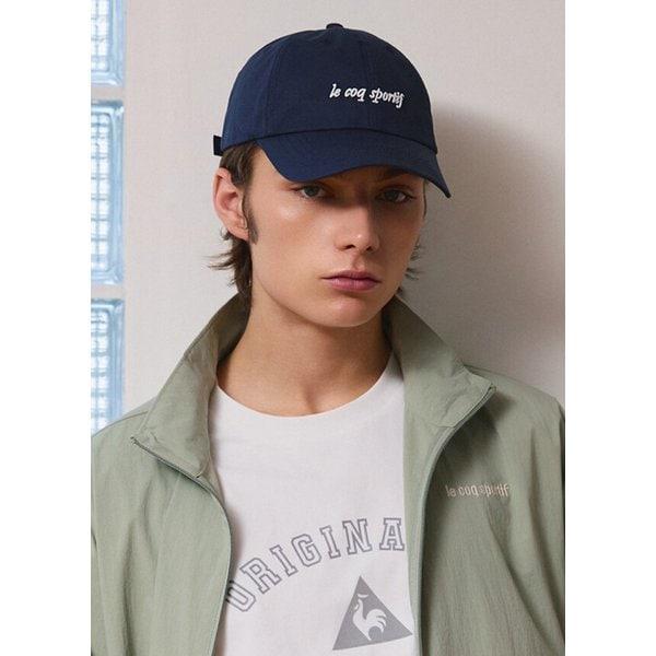 [] ボリュームレタリング綿ツイルボールキャップ DNV / QR123ACP24 / 男女共用