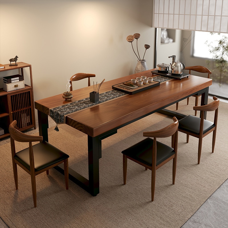 茶桌椅组合小户型茶几客厅家用阳台茶台新中式功夫大板泡茶桌