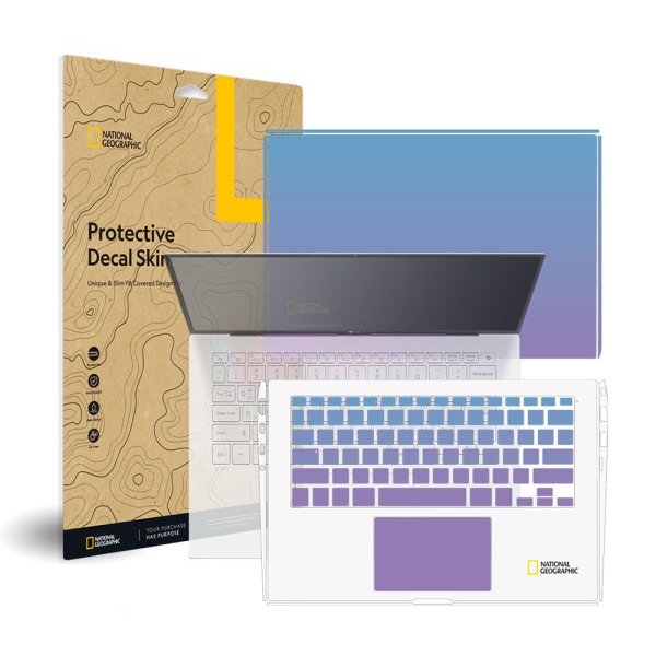 LG gram1414Z90P ナショナルジオグラフィック 外部保護フィルム デカールスキン 5,323円