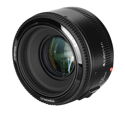 YONGNUO Canon YN50mm F1.8 単焦点レンズ キャノン EFマウント フルサイズ