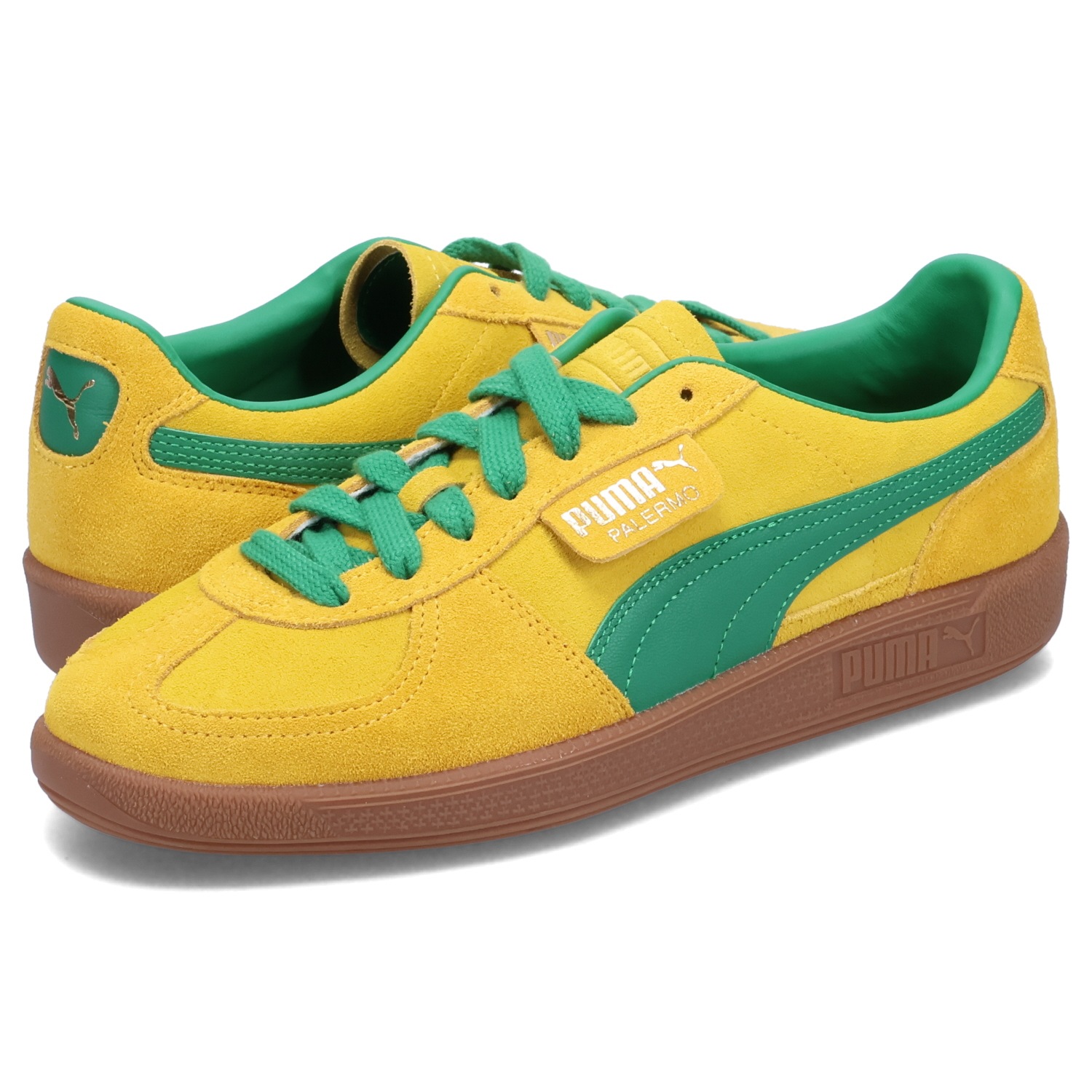 スニーカー パレルモ メンズ イエロー 396463-12