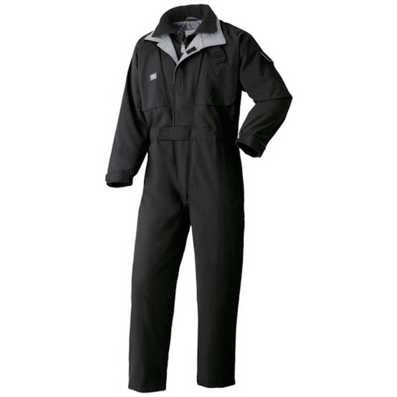 山田辰　AUTOBI 防寒つなぎ服 ブラック Lサイズ　700BCL