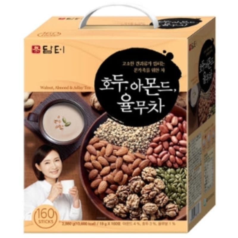 クルミ アーモンドハトムギ 茶 ユルム茶 18g 160本