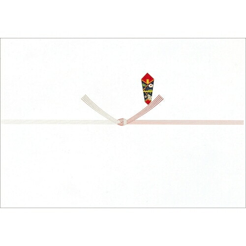 （まとめ買い）ササガワ プリンタ対応 のし紙 快気祝用 B4判 五本結切 100枚入 2-214 [x5]