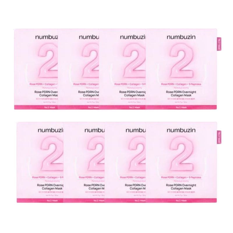2番ローズPDRNコラーゲンプランピングシートマスク 8枚 4,860円