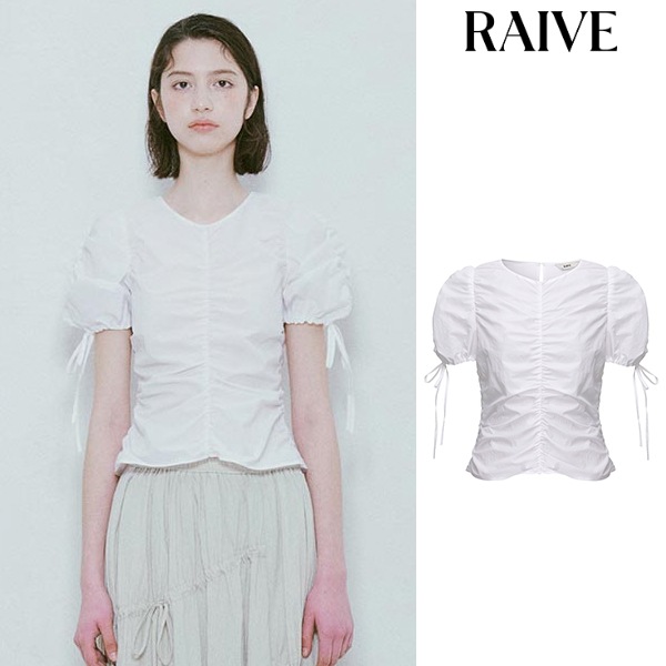 シャーリング ディテール ブラウス／Shirring Detail