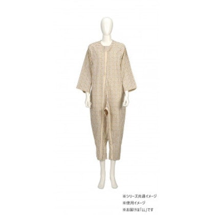 竹虎 ソフトケアねまき両開きファスナー 3シーズン 106415・むらさき・LL