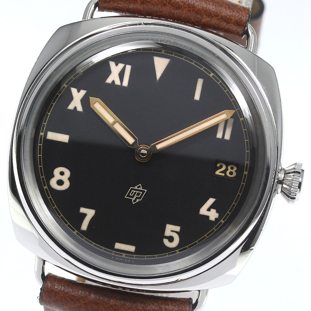 パネライ PANERAI PAM00424 ラジオミール 3デイズ カリフォルニア 2014年モデル 手巻き メンズ _764908【中古】