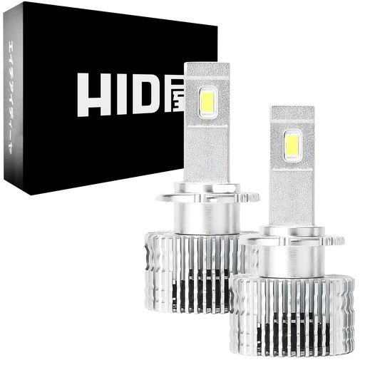 HID屋 D4S LED ヘッドライト 爆光 6500k ホワイト 車検対応 加工不要 純正HIDを簡単LED化 Dシリーズ 2本1セット