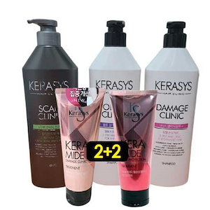 [ケラシス]2+2 [Kerasys] HAIR CLINIC / Shampoo / Rinse