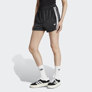 ★adidas/ピンストライプ サテン ショート パンツ★ adidas PIN-STRIPE SATIN SHORTS / アディダス ピン ストライプ