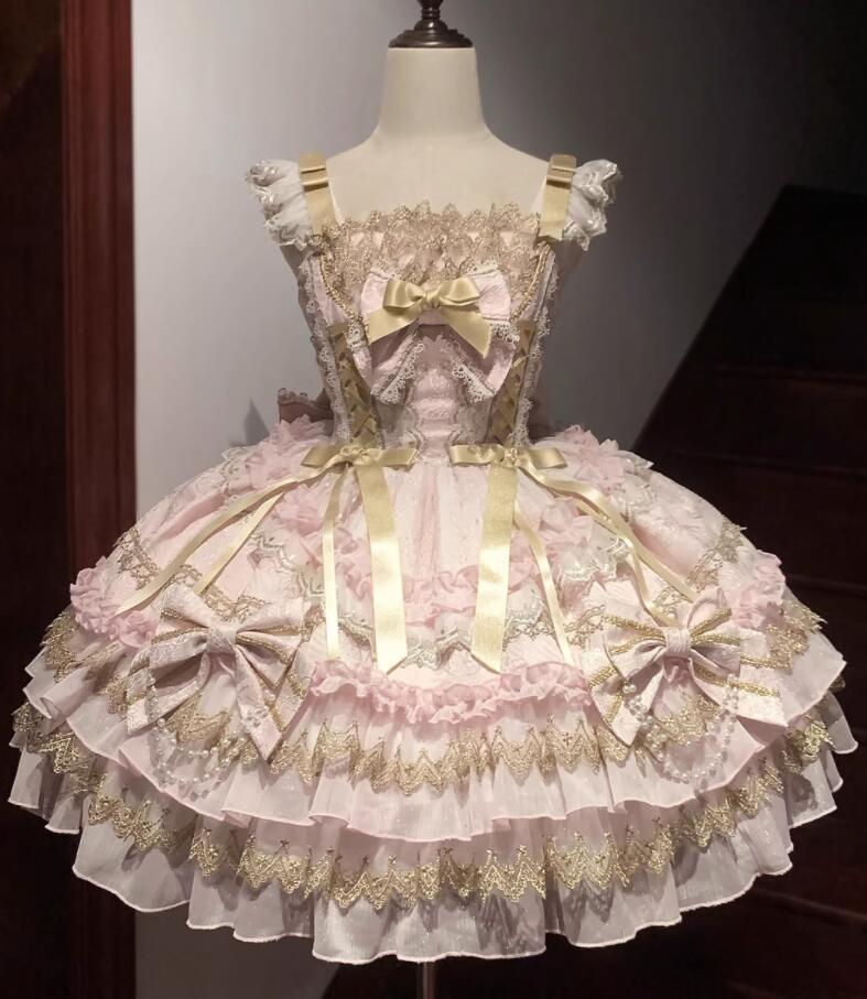 【新作登場 最安値!】21ロリータ ゴスロリ コスプレ ワンピース　メイド服 コスチューム 文化祭 学園祭 衣装 仮装 ハロウィン おすすめ 可愛い ドレス　日常　写真　舞台　花嫁　洋服　新販
