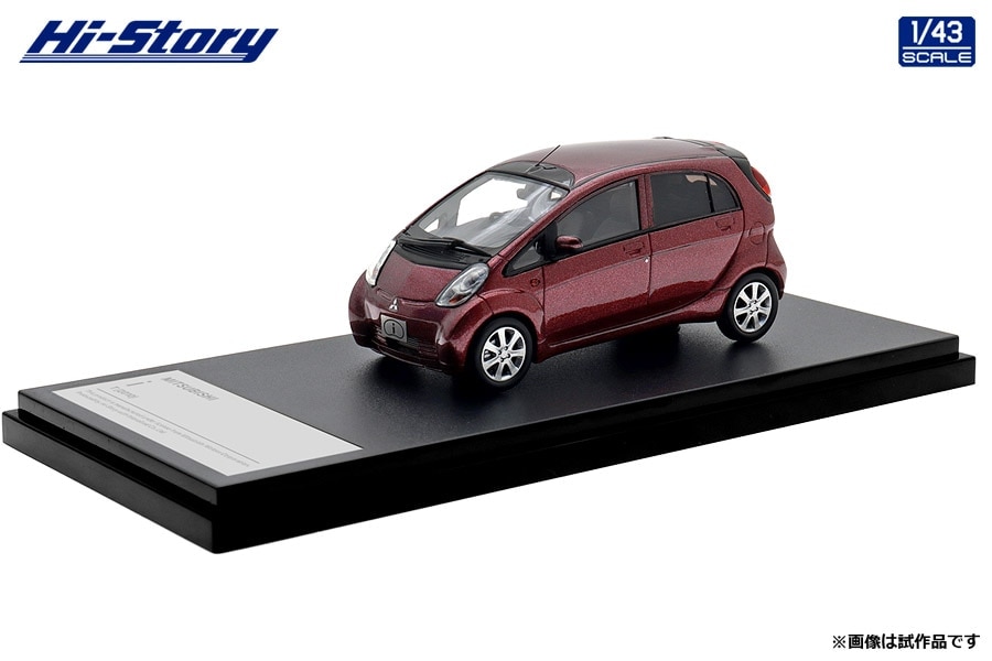 ハイストーリー 1/43 MITSUBISHI i T (2010) ラズベリーレッドパール【HS508RP】 ミニカー HS508RP ミツビシi T 2010 RP