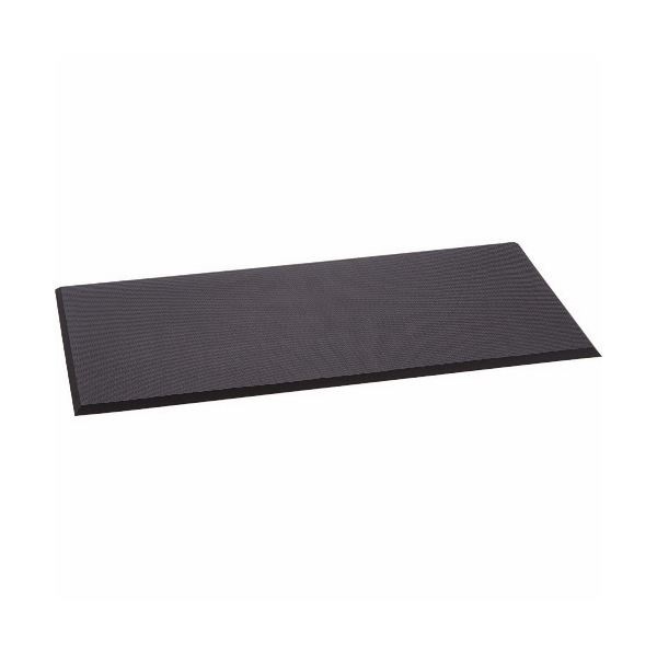 吉野 外でも使えるマット（低臭マット） 約490x980mm 黒 YS-EPT125-4998 1枚