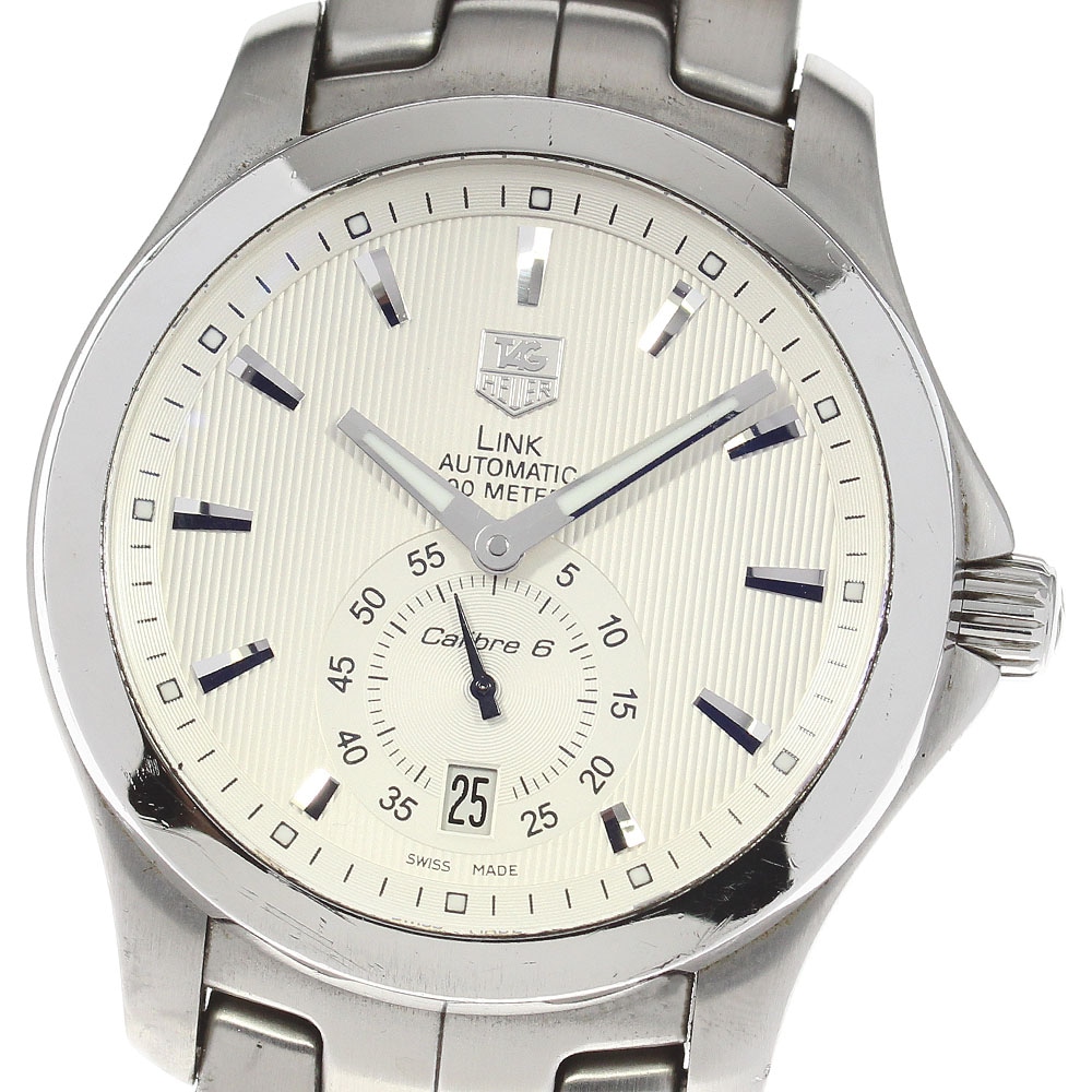 タグホイヤー TAG HEUER WJF211B リンク キャリバー6 デイト 自動巻き メンズ _819857【中古】