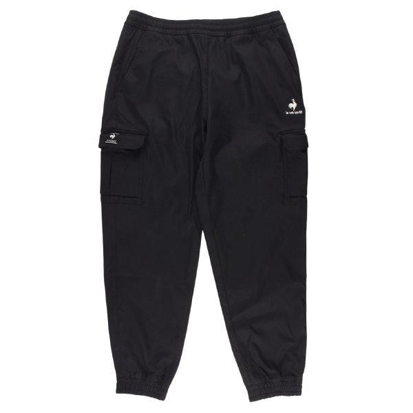 レギュラーフィット コットンタッチ ジョガーパンツ QQ123LPT11 BLK