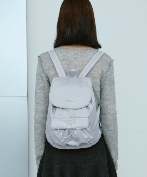 Padded Pocket Backpack [Silver]