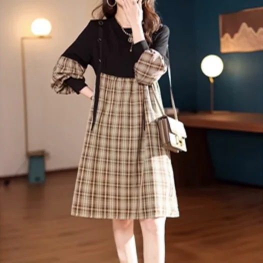 ワンピース デート フレアワンピース ミモレ ミモレ丈 袖あり 長袖 かわいい 大人可愛い きれいめ シンプル カジュアル 大人 上品 おしゃれ お洒落 かっこいい レトロ 大人女子 こなれ感 6,273円