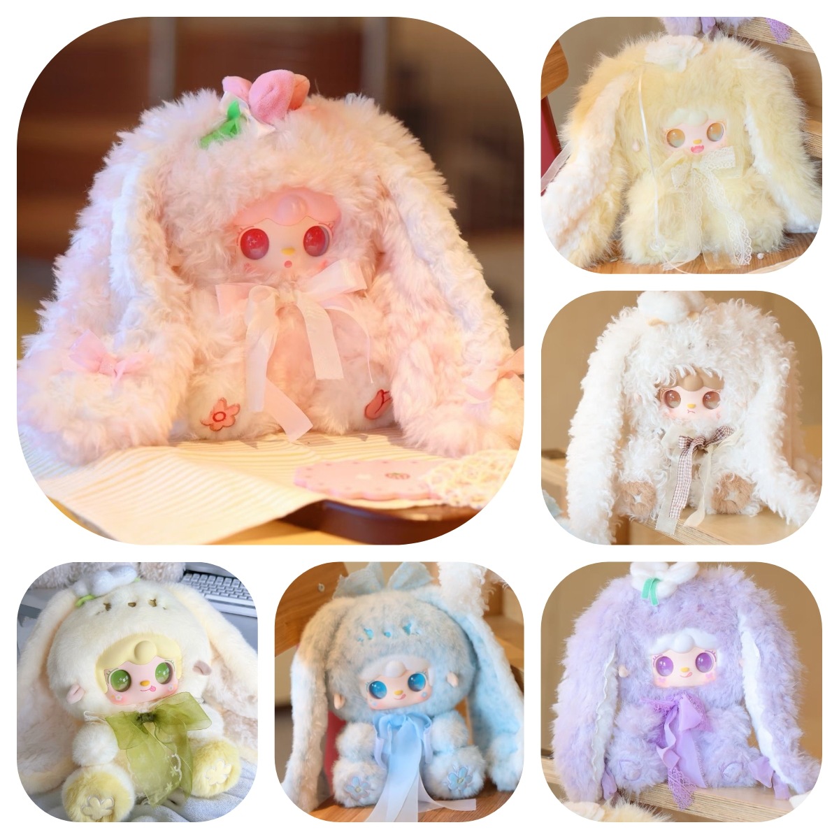 公式正規品！ Yooki 400% うさぎぬいぐるみ うさぎ福袋ぬいぐるみ かわいい置物 女の子へのプレゼント クリスマスプレゼント