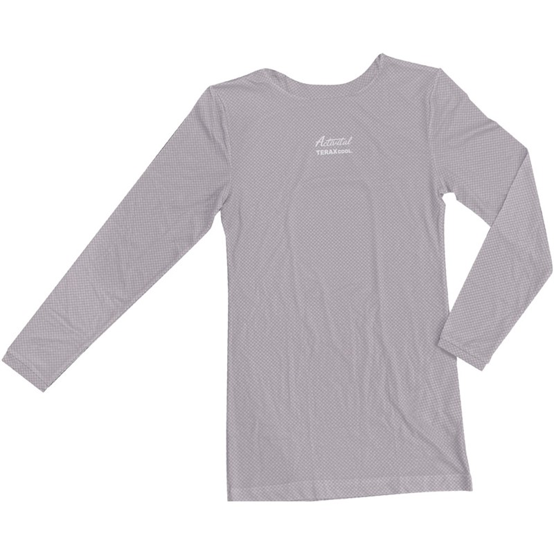 アクティバイタル レイカンクルーL/Sインナー GY L マルチSPインナーシャツ (2895)