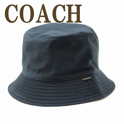 【即発】 COACH レディース 帽子 ハット つば付 バケットハット COACH レディースハット、つば広帽子｜帽子｜ファッション