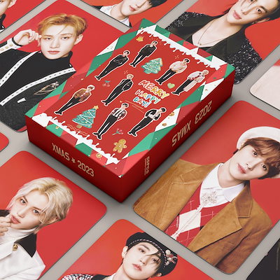 StrayKidsトレカ55枚セット Xmas 2023 スキズSKZ ステッカ...のサムネイル